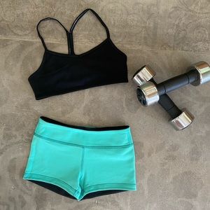 Ivivva (Lululemon Kids) Aqua Workout Shorts